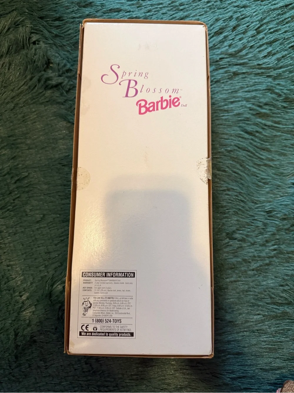 🌸 Vintage 1996 Spring Blossom Barbie 🌷 NRFB New in Box Collector Doll